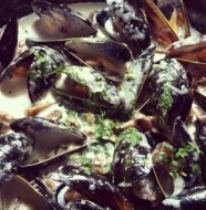 Mussels with Cream
