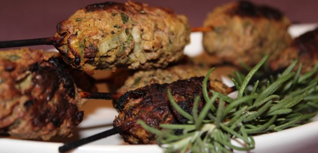 Grilled Lamb Kofta Kebabs